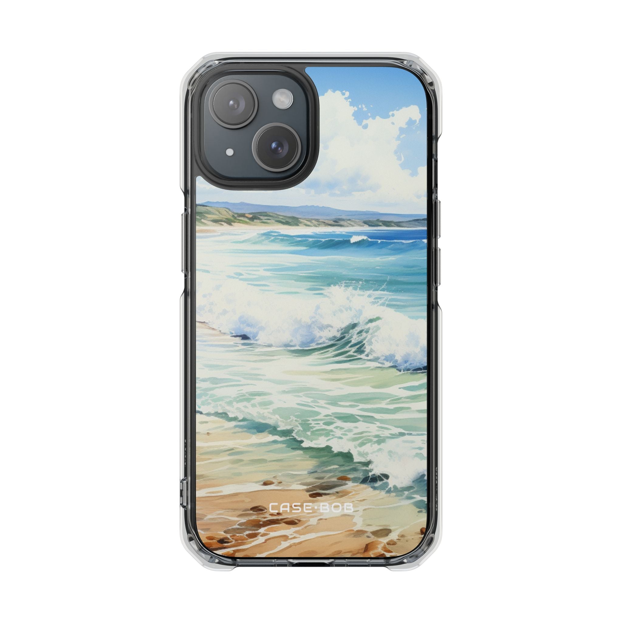 Foamy Tide iPhone 15 Case - Impact