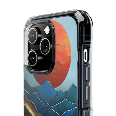 Molten Sun Peaks · Impact Phone Case for iPhone · Magsafe