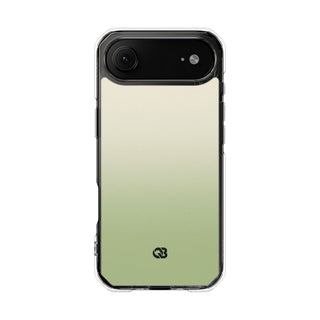 Green Impact MagSafe Phone Case for iPhone - Bone Sage Fade