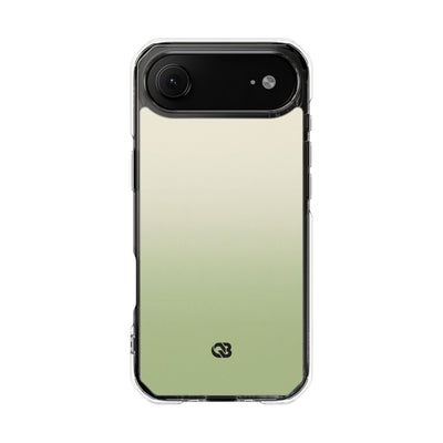 Green Impact MagSafe Phone Case for iPhone - Bone Sage Fade