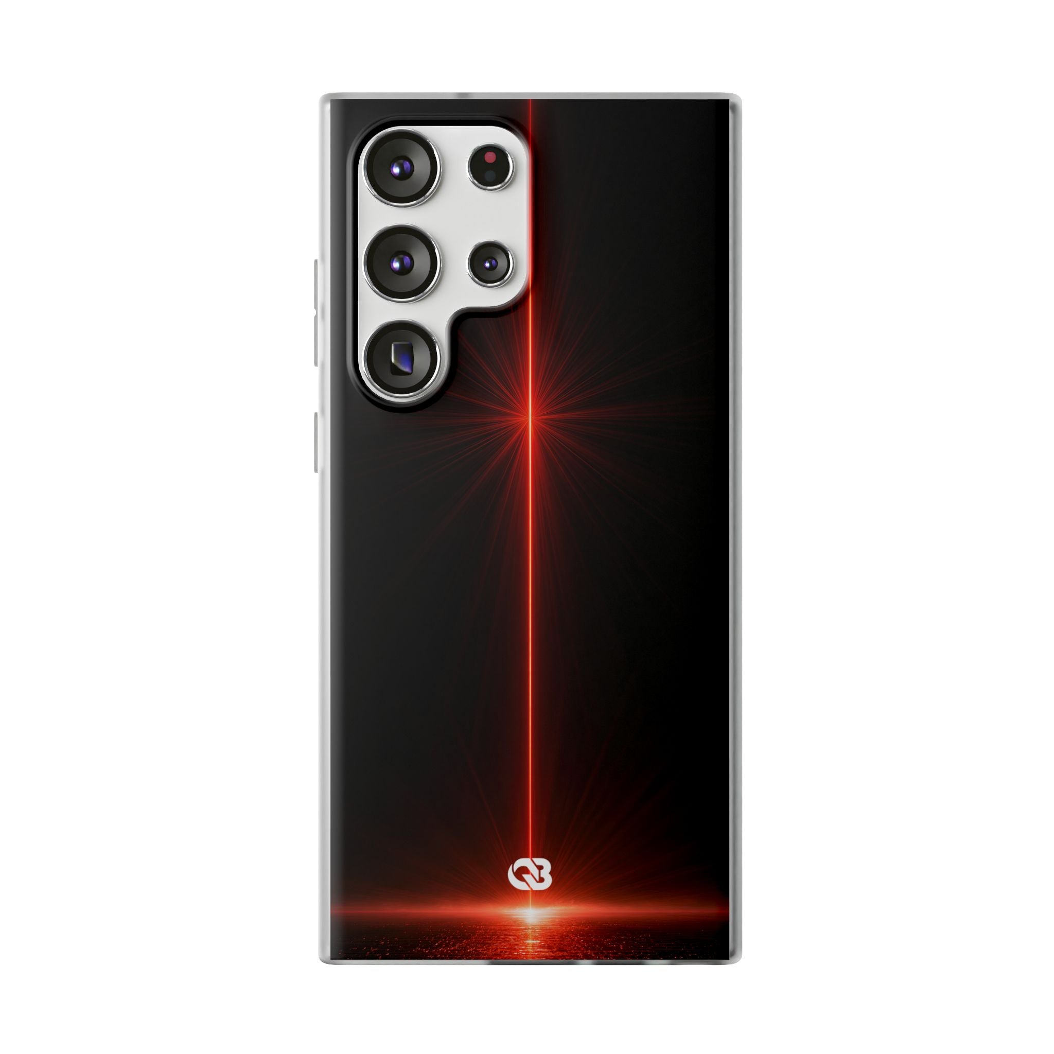 Red Lite Phone Case for Samsung - Crimson Flare Vector