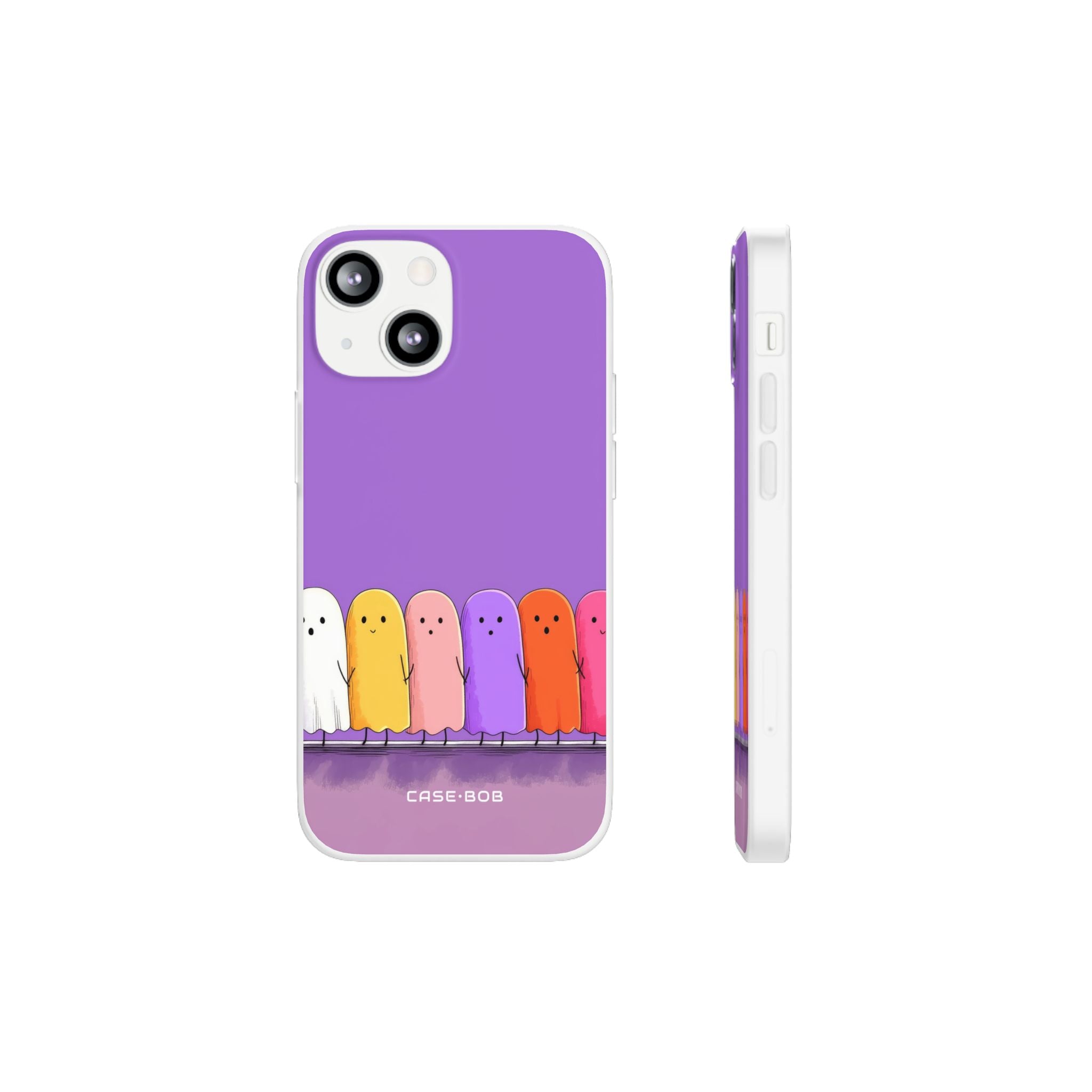 Colorful Ghosts iPhone 13 mini Case - Soft