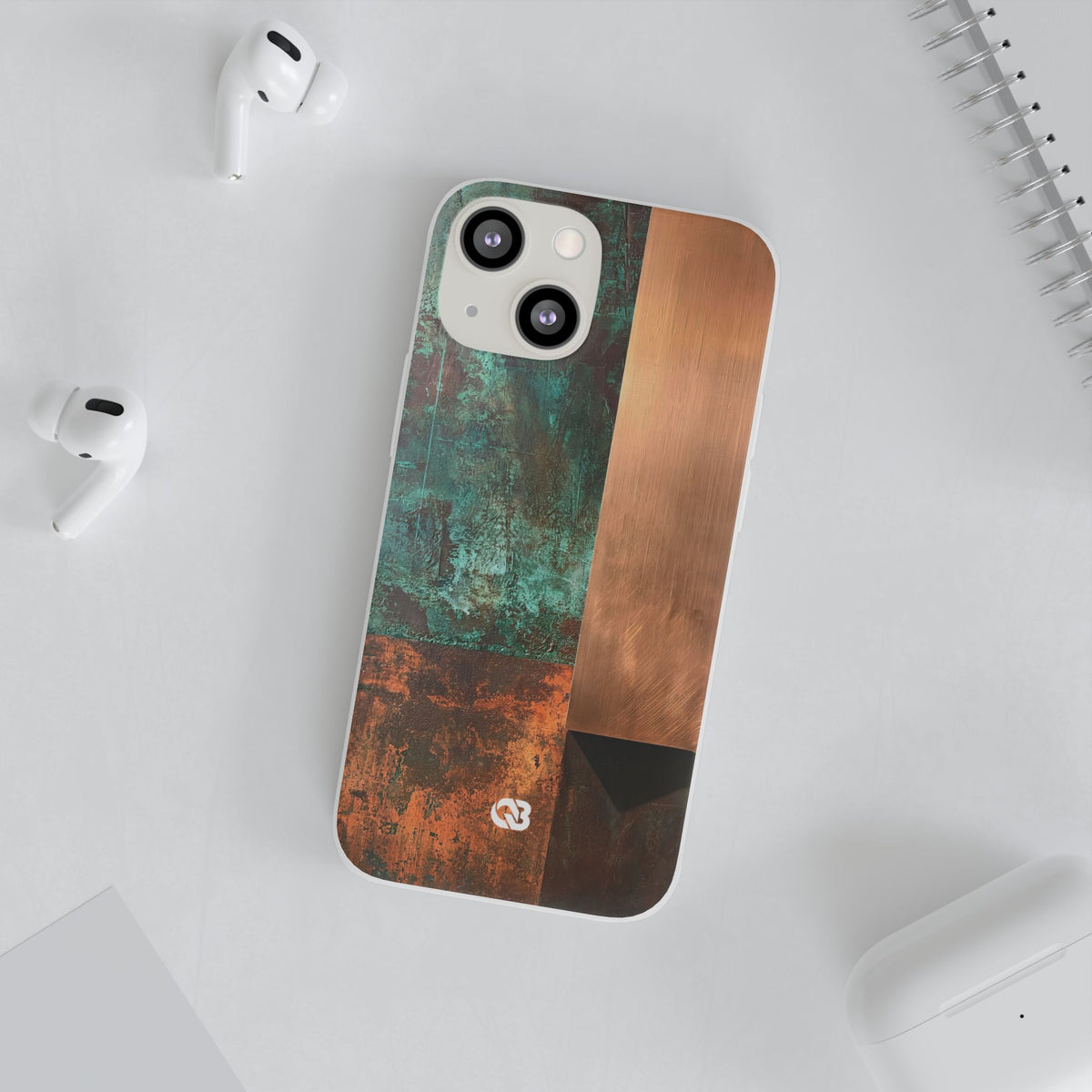 Oxidized Copper Patina · Lite Phone Case for iPhone ·  Green