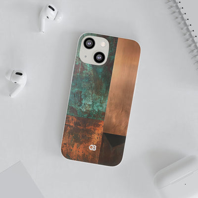 Oxidized Copper Patina · Lite Phone Case for iPhone ·  Green