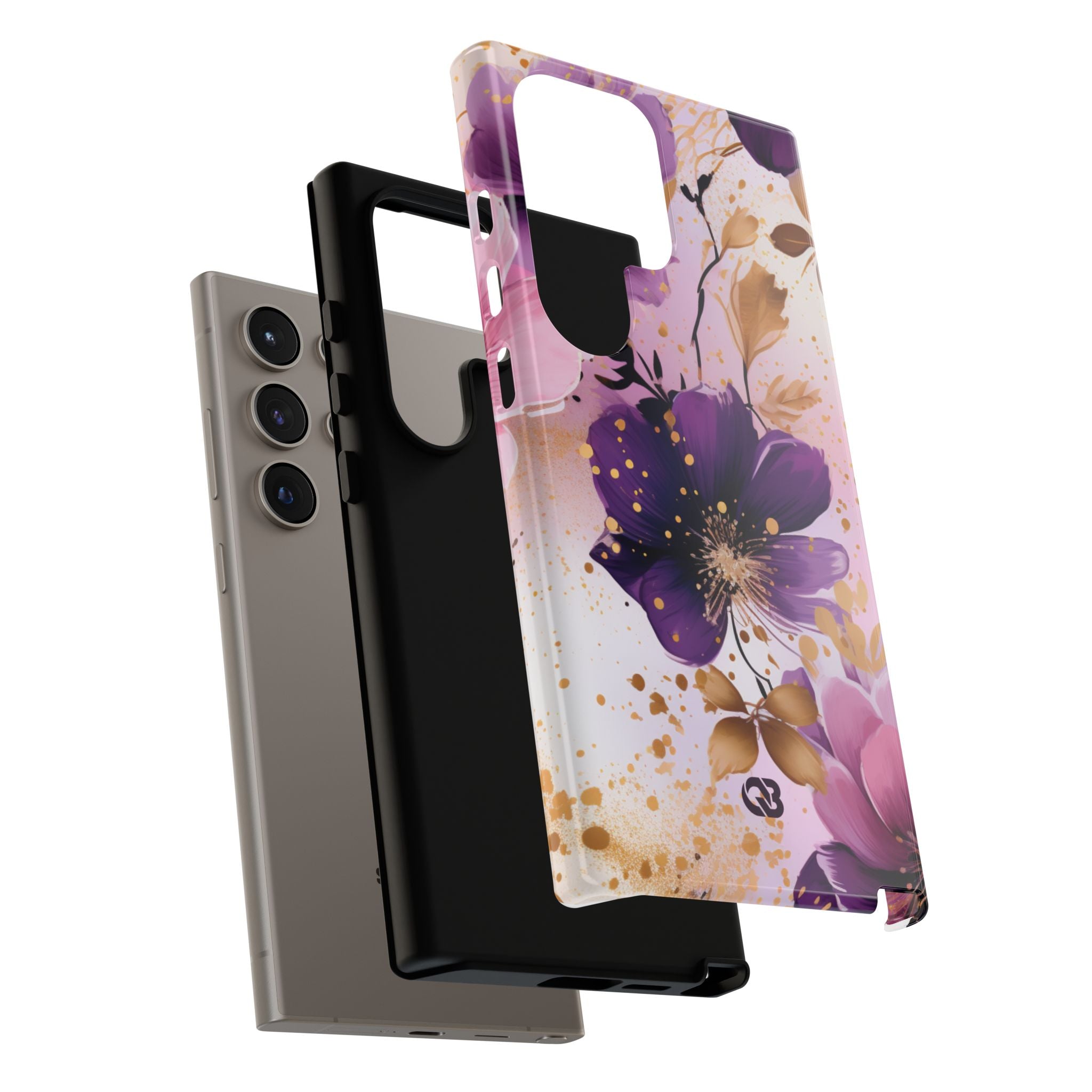 Gilded Violet Bloom · Tough Phone Case for Samsung