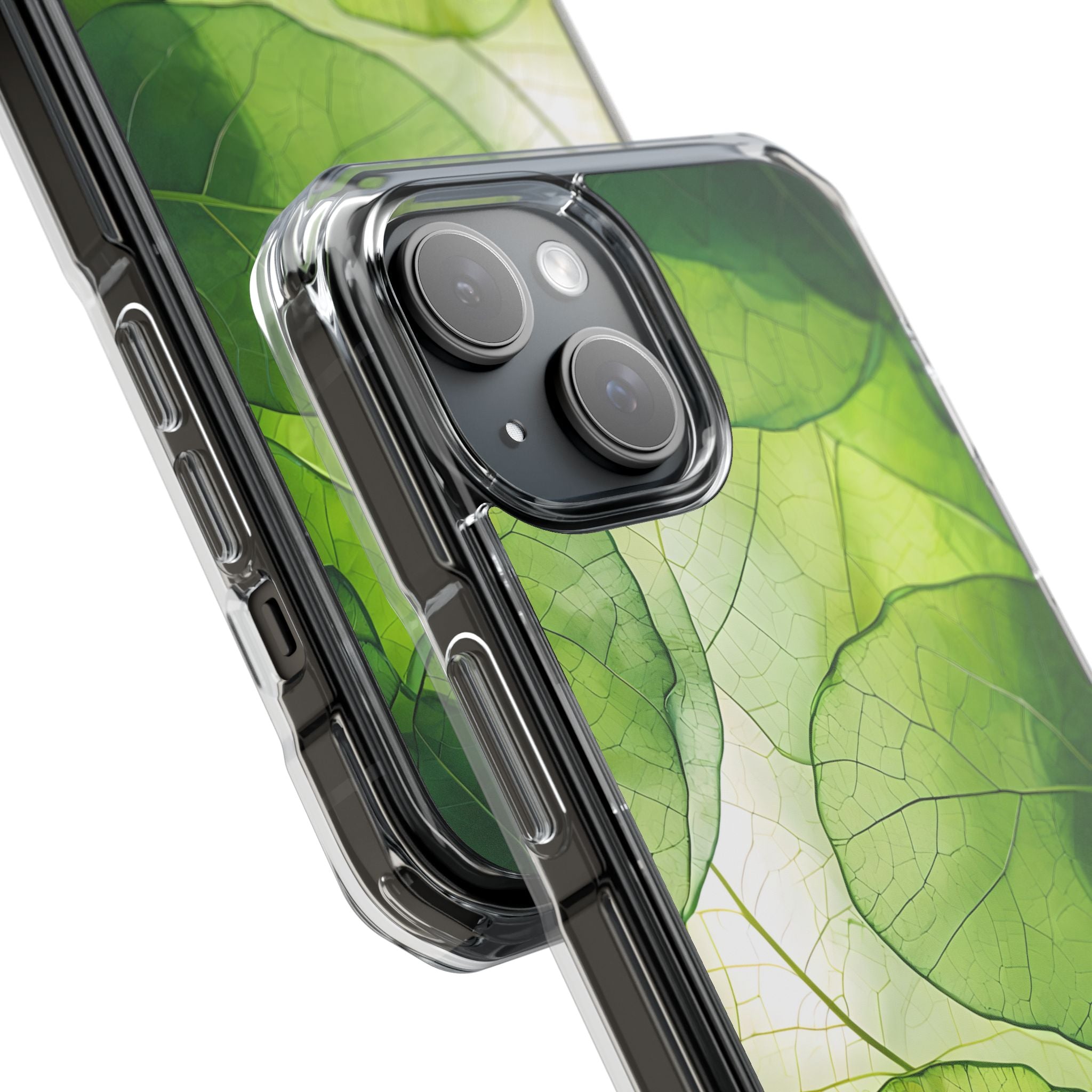 Emerald Leaf Veins · Impact Phone Case for iPhone · Magsafe