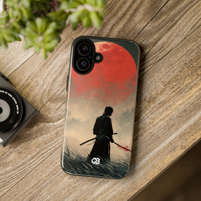 Crimson Moon Ronin · Tough Phone Case for iPhone · Red