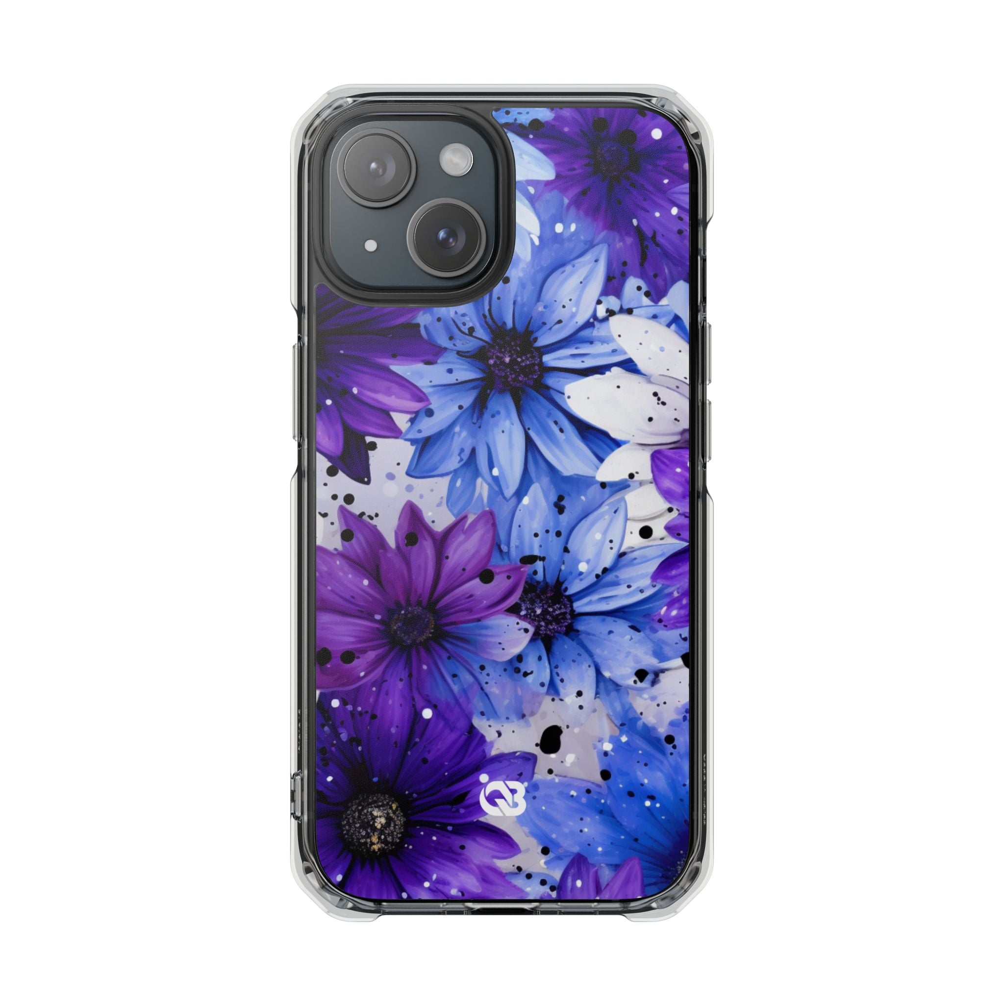 Ink Splatter Blooms · Impact Custodia per iPhone · Magsafe