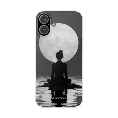 Silhouette Moonlight iPhone 16 Plus Cover - Soft
