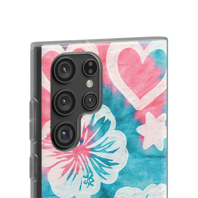 Tropical Hibiscus Bloom · Lite Phone Case for Samsung · Teal