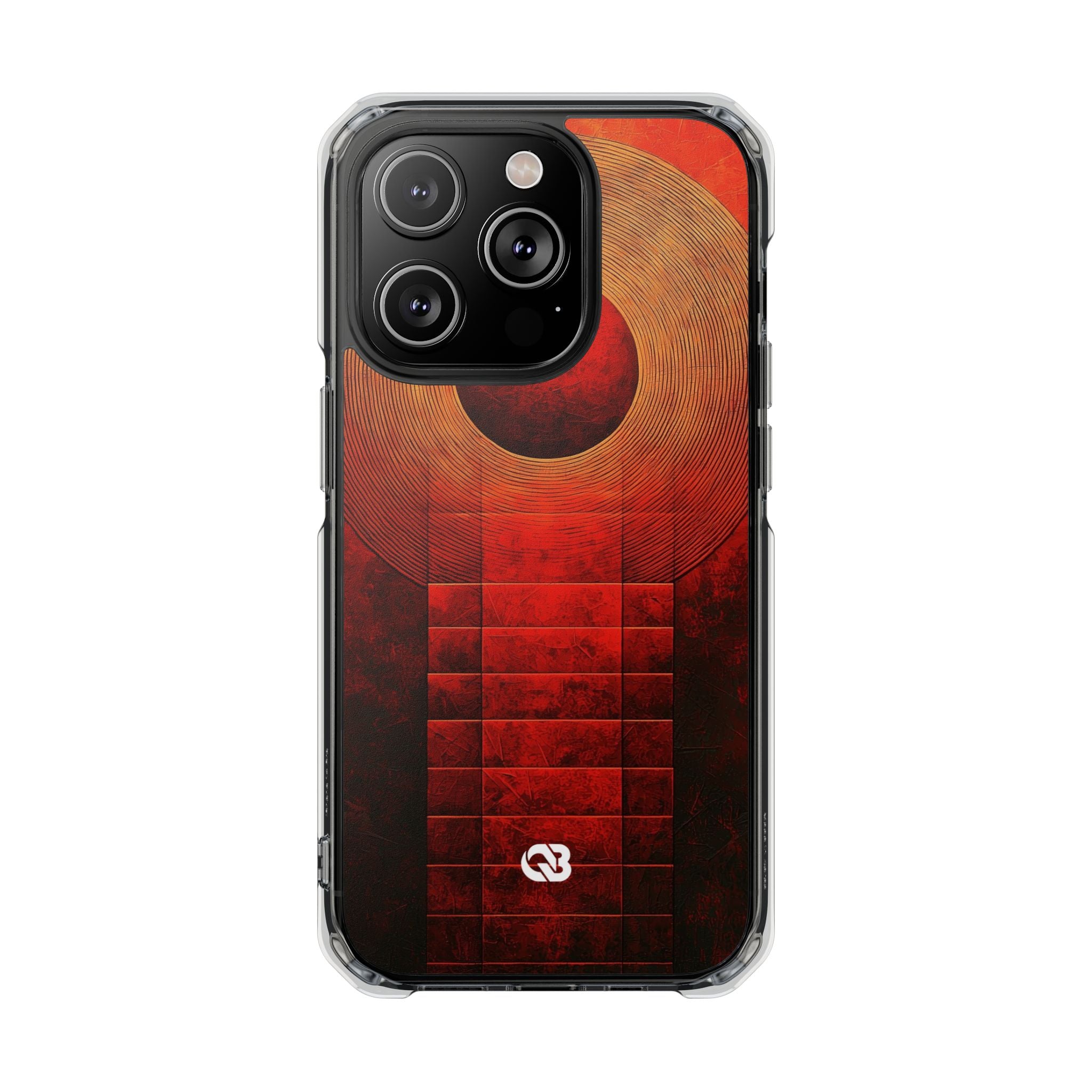 Crimson Solar Halo · Impact Phone Case for iPhone · Magsafe