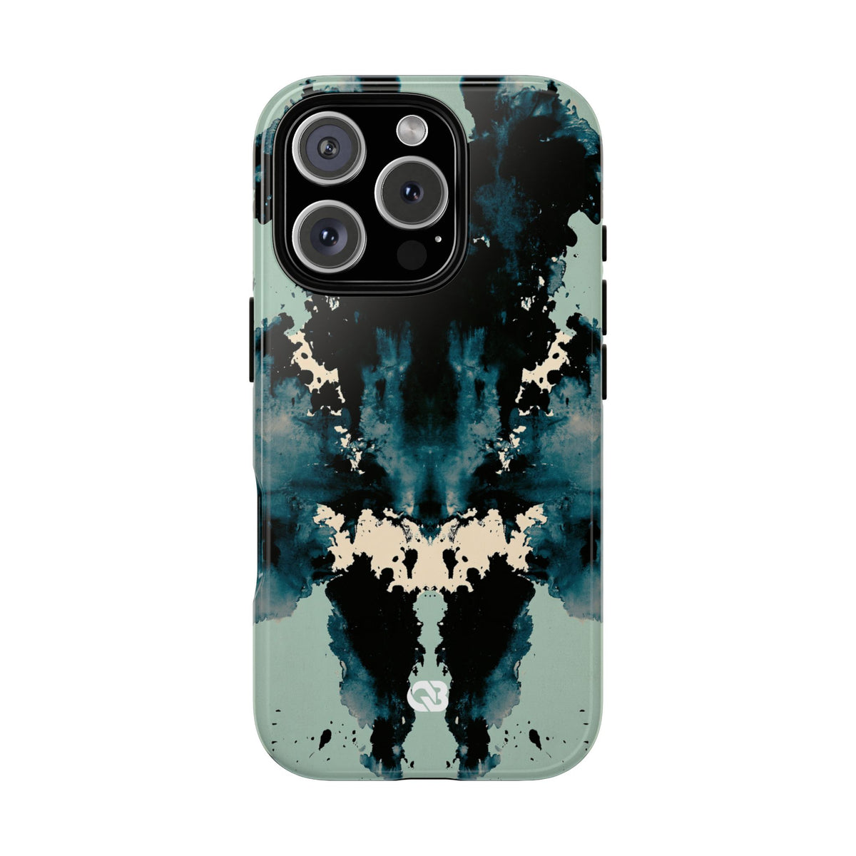 Rorschach Ink Void · Tough Phone Case for iPhone · Black