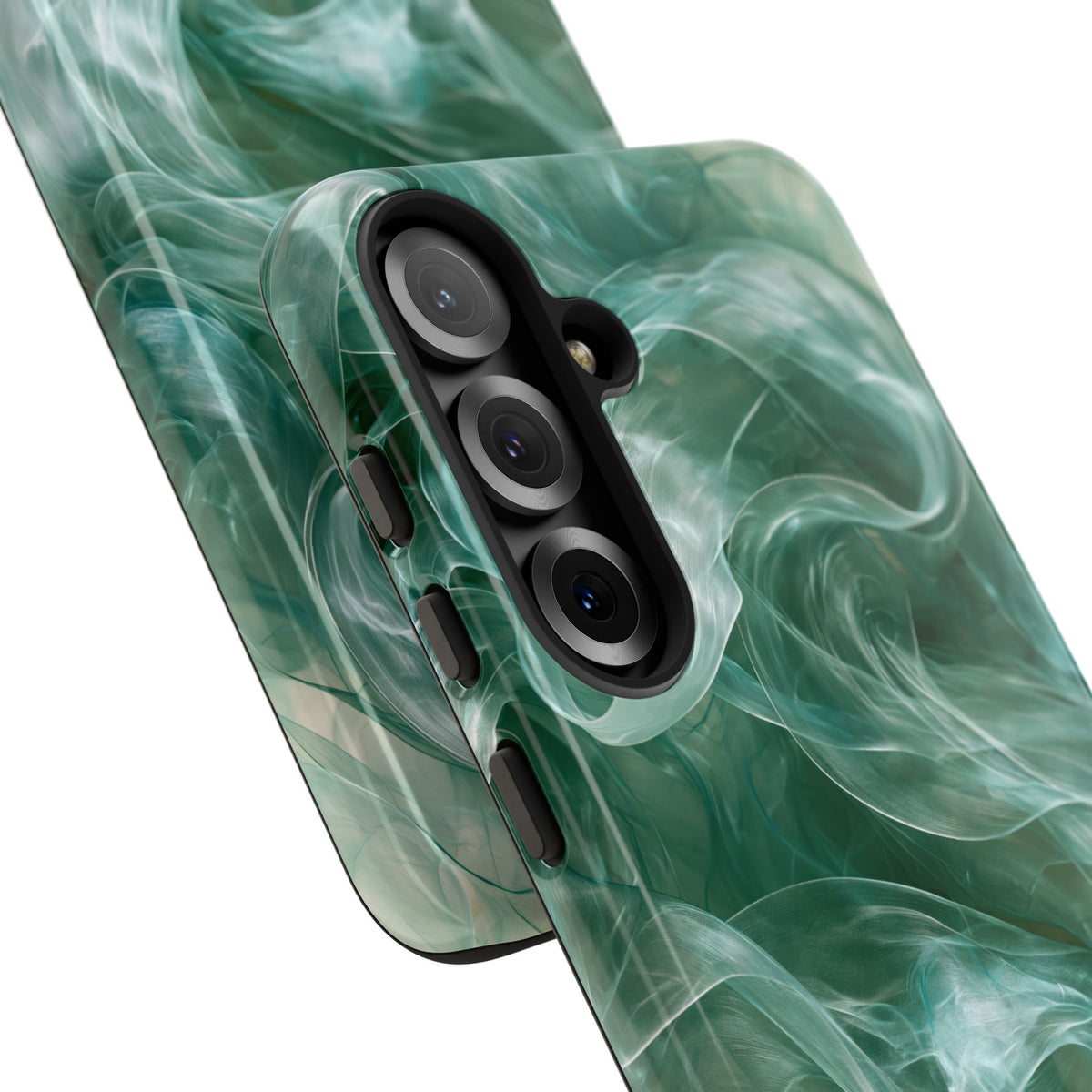 Translucent Aqua Flow · Tough Phone Case for Samsung · Teal