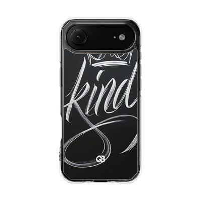 Noir Crown Script · Impact Phone Case for iPhone · Magsafe