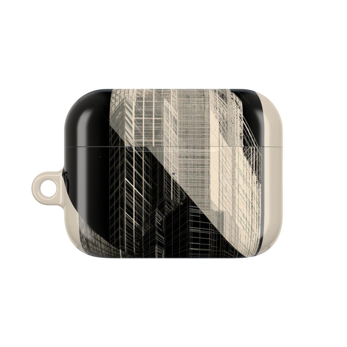 Structural Grid Elevation · Hard Case for AirPods & AirPods Pro · Black