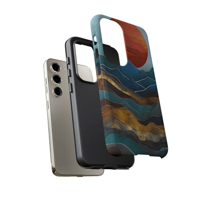 Molten Sun Peaks · Tough Phone Case for Samsung