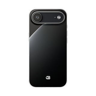 Black Lite Phone Case for iPhone - Obsidian Lunar Arch