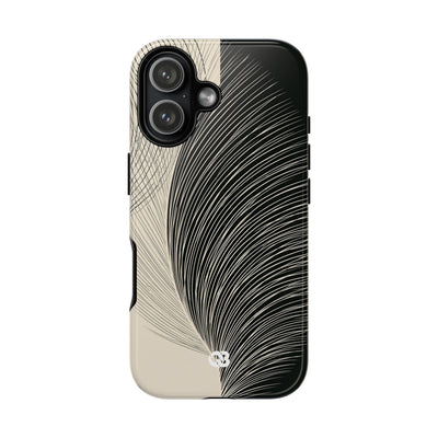 Minimal Frond Study · Tough Phone Case for iPhone · Black