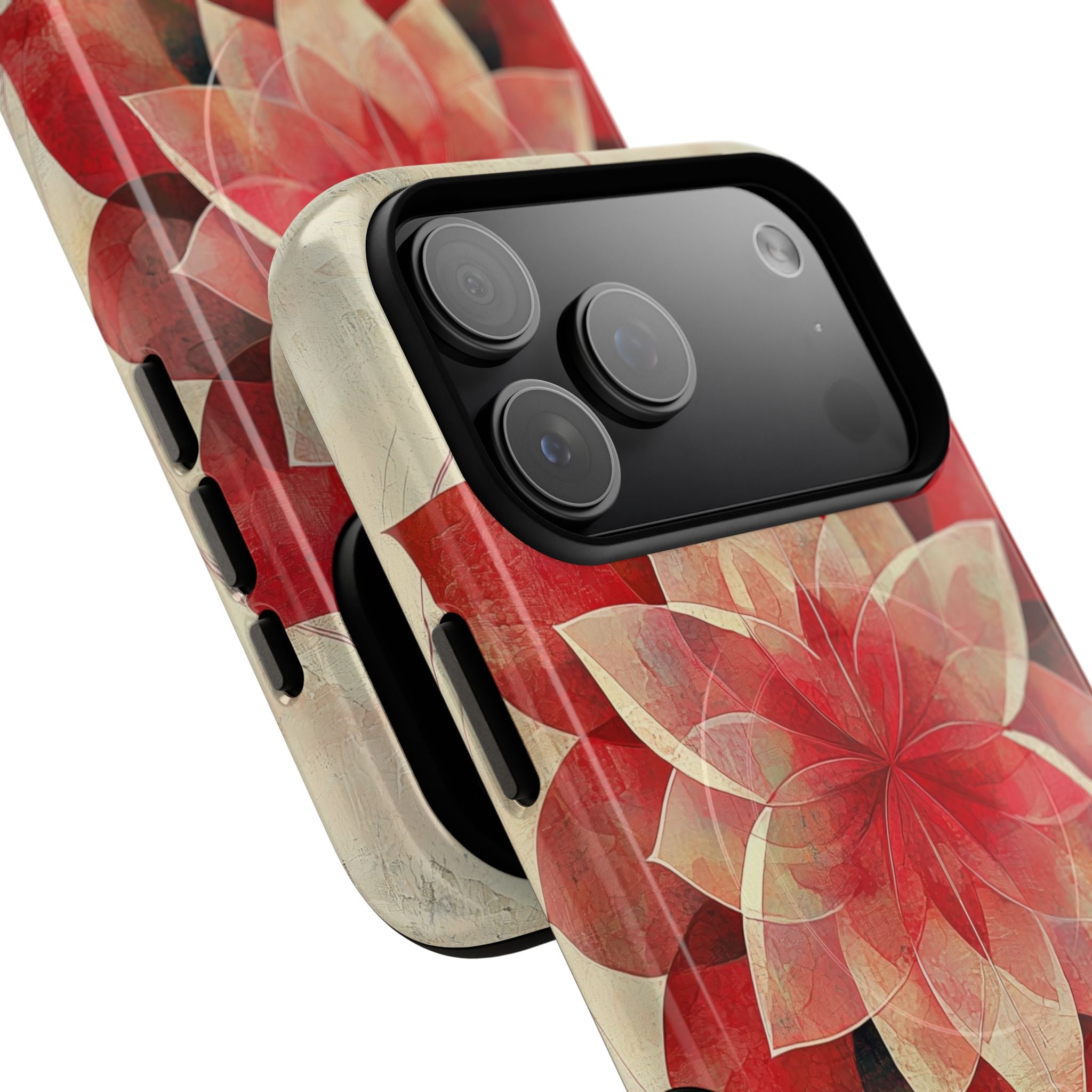 Crimson Petal Peak · Tough+ Phone Case for iPhone · Magsafe