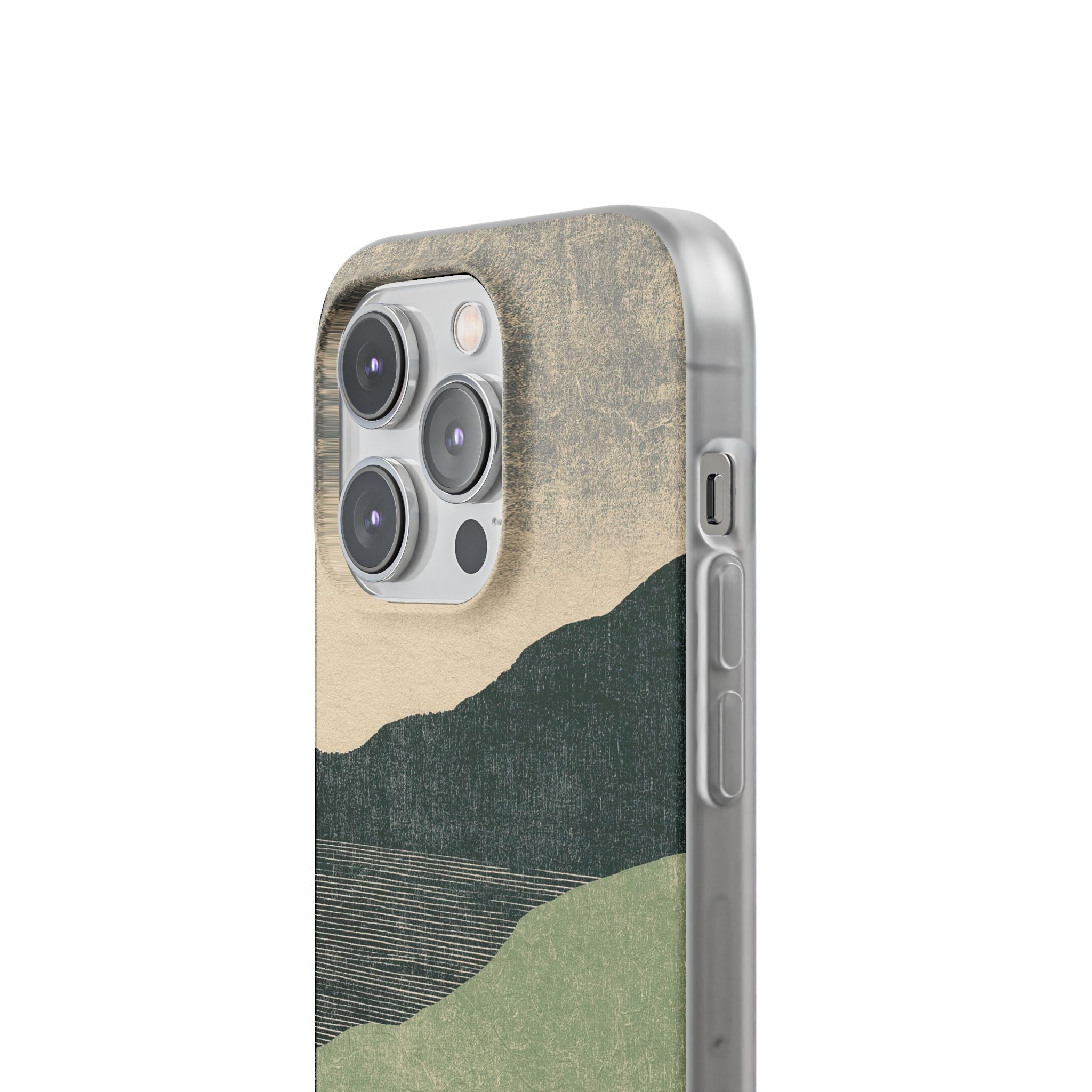 Green Lite Phone Case for iPhone - Moss Ridge Grain