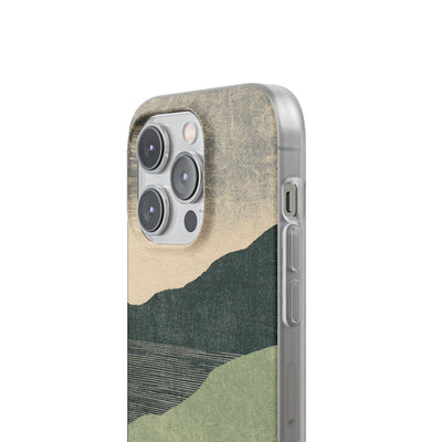 Green Lite Phone Case for iPhone - Moss Ridge Grain