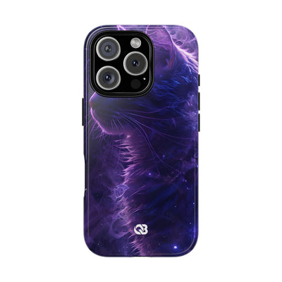 Purple Void Feline · Tough Custodia per iPhone