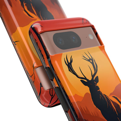 Amber Ridge Stag · Tough Phone Case for Google Pixel
