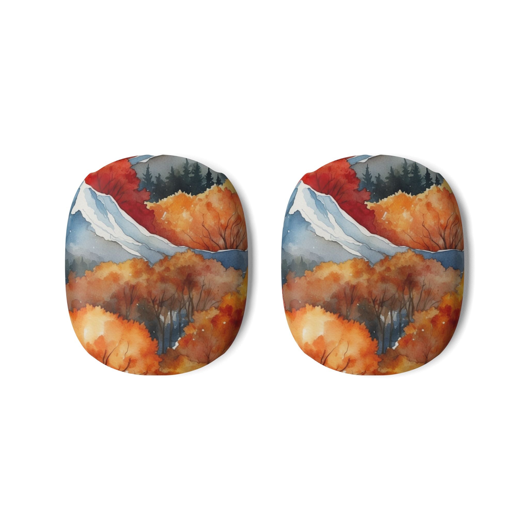 Snowcapped Ember Mountains - AirPod Max Case