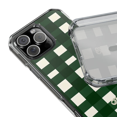 Hunter Green Rutig · Impact Mobilskal för iPhone · Magsafe