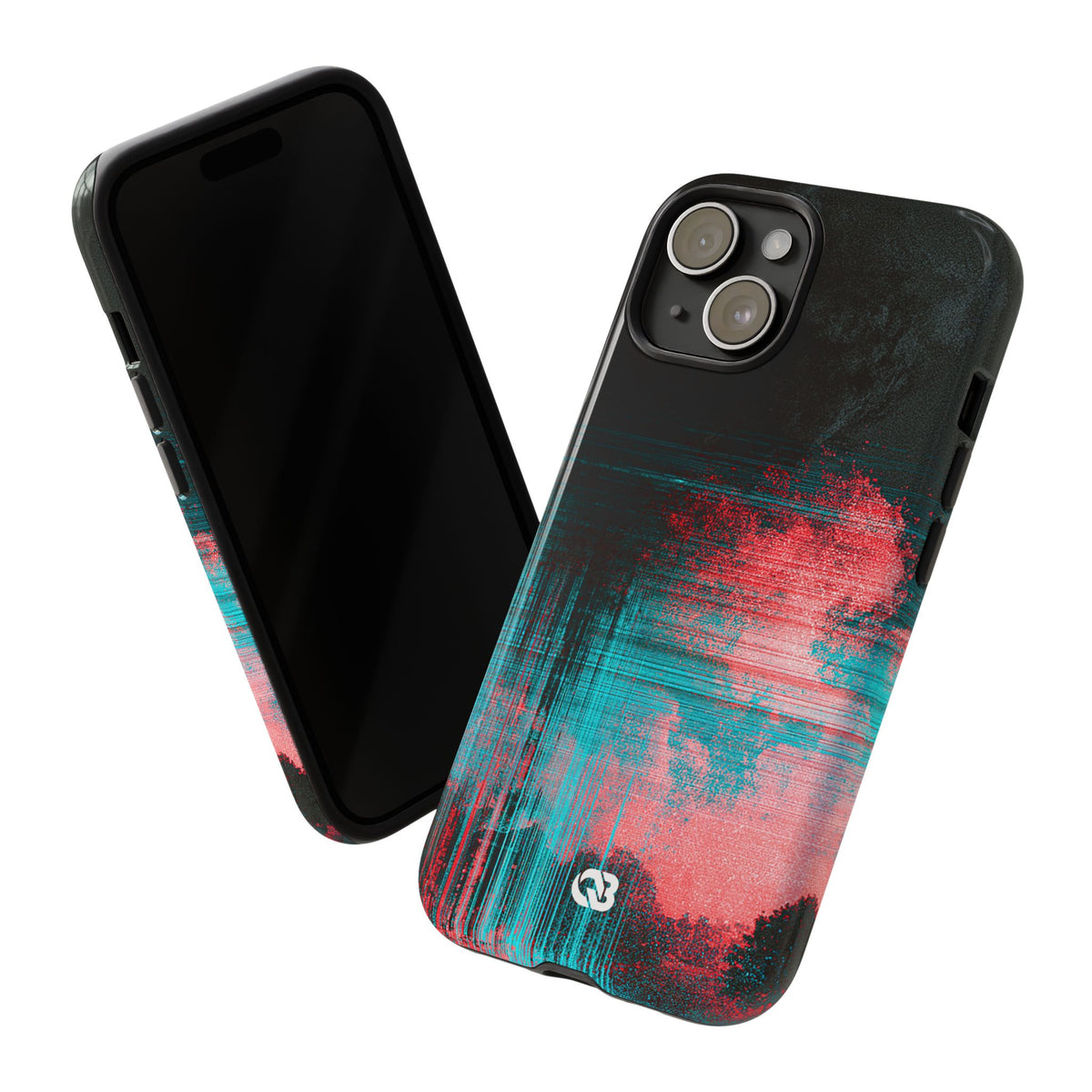 Digital Signal Drift · Tough Phone Case for iPhone · Black