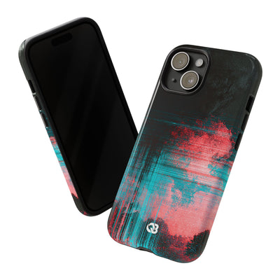 Digital Signal Drift · Tough Phone Case for iPhone · Black