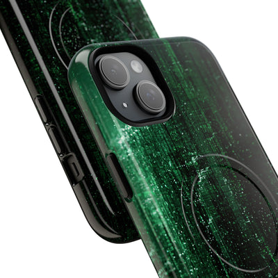 Emerald Void · Tough 2.0 Magnetic Phone Case for iPhone · Green