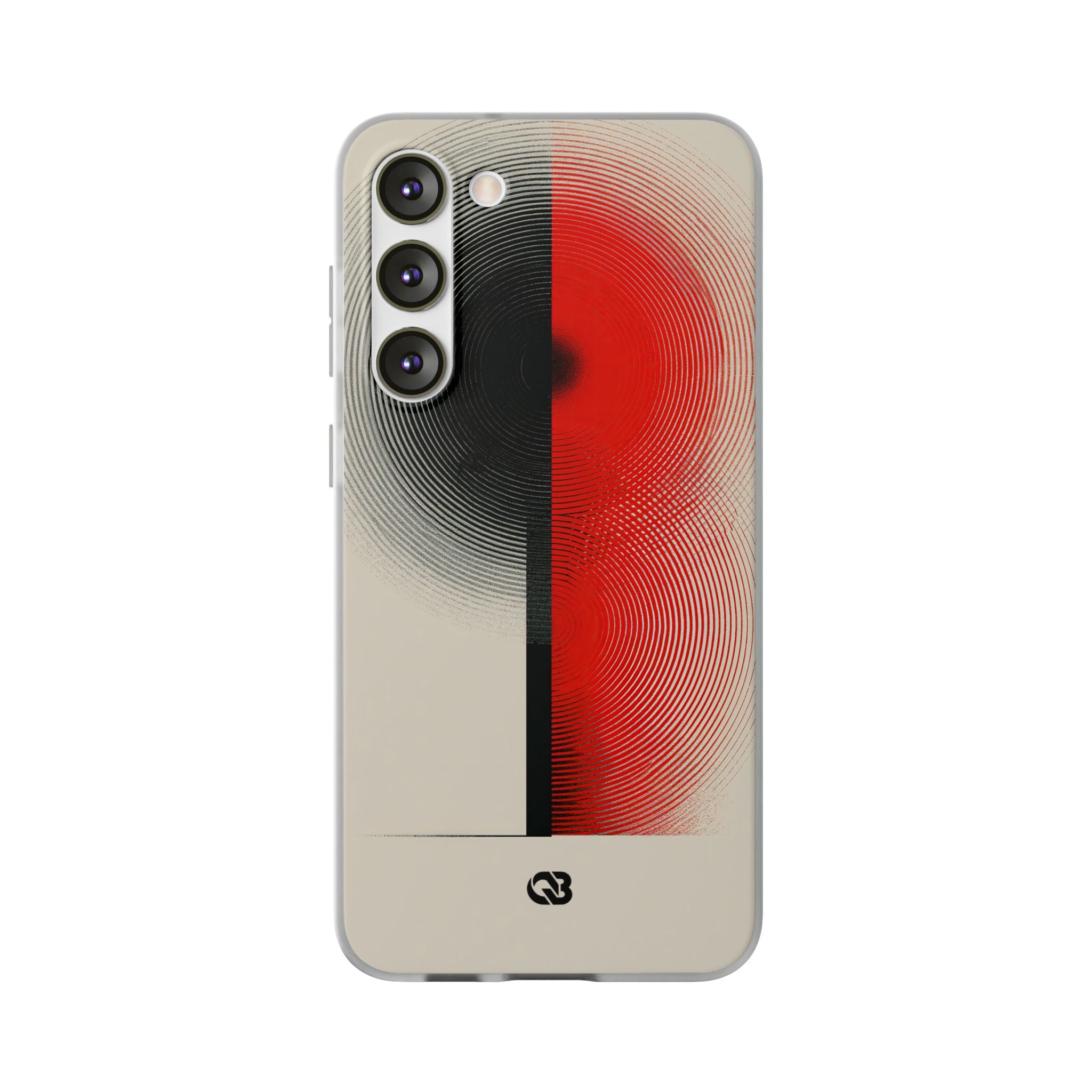 Red Lite Phone Case for Samsung - Split Signal Red