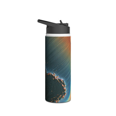 Prismatic Aura Shift · Insulated Water Bottle · Blue