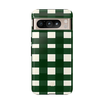 Hunter Green Plaid · Tough Phone Case for Google Pixel