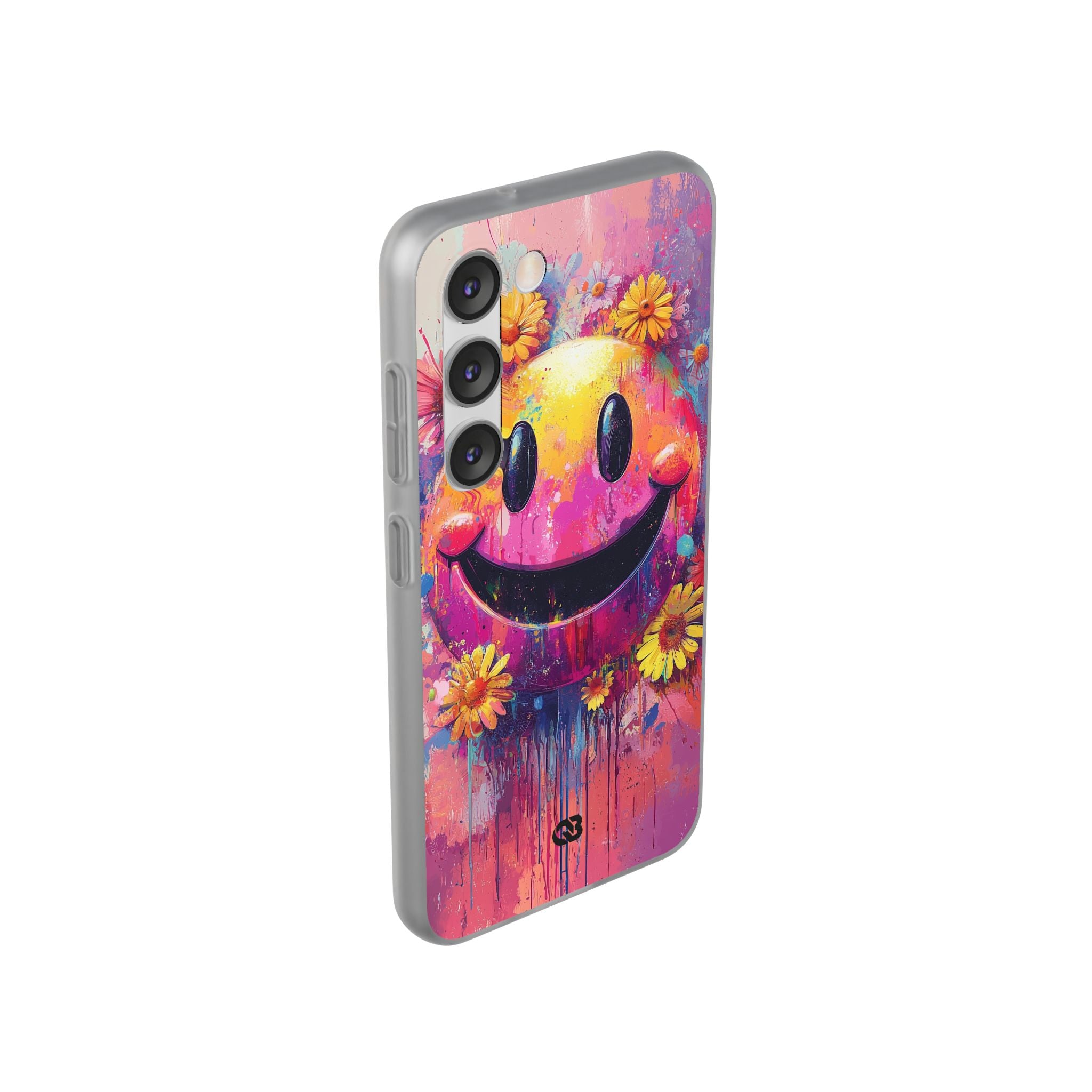 Vivid Grin Graffiti · Soft Phone Case for Samsung