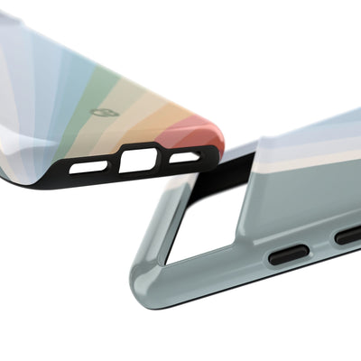 Green Tough Phone Case for Google Pixel - Sage Prism Beam