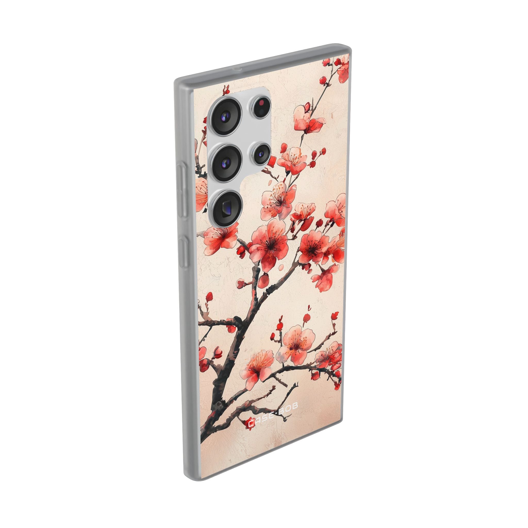 Blossom Shadow Samsung S23 Ultra -pehmeä suojakotelo