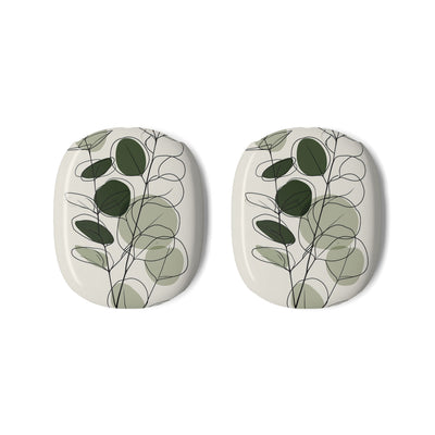 Eucalyptus Foliage Study · Hard Case for AirPods Max · Green