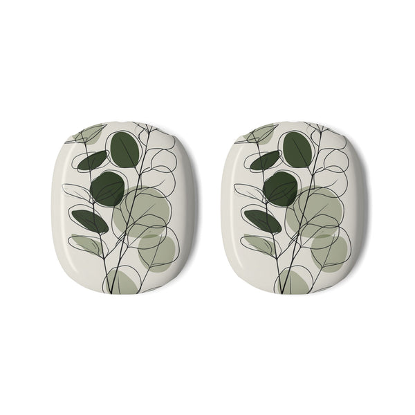 Eucalyptus Foliage Study · Hard Case for AirPods Max · Green