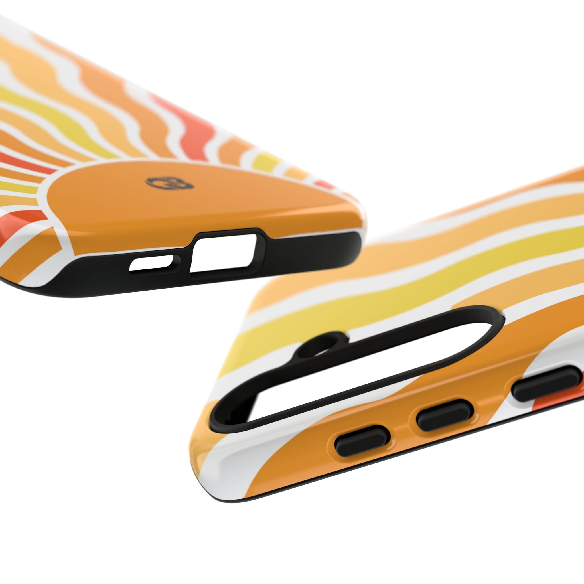 Amber Solar Waves · Tough Phone Case for Samsung