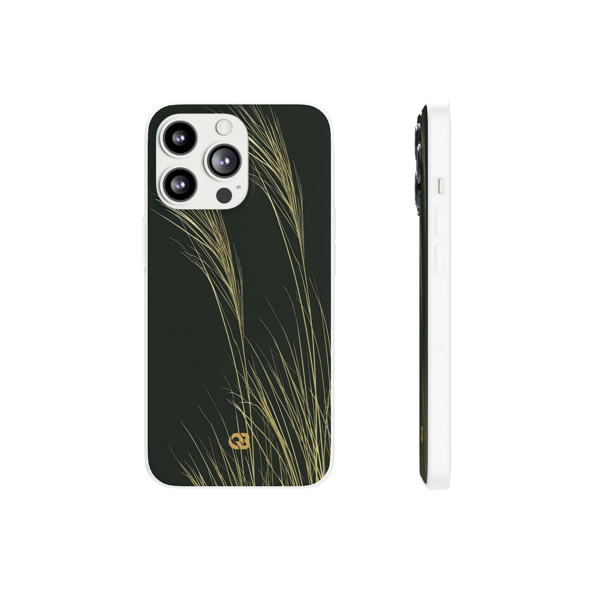 Golden Whispering Reeds · Lite Phone Case for iPhone ·  Green