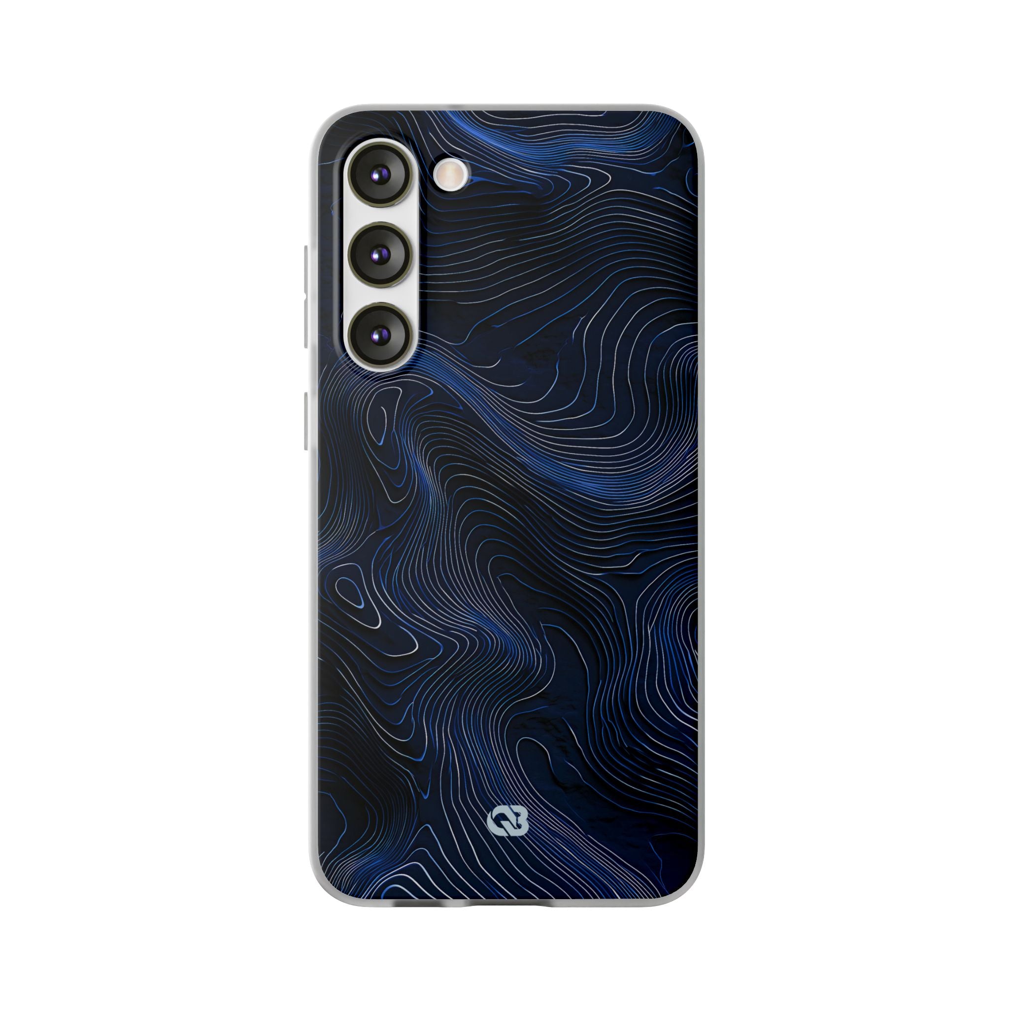 Blue Lite Phone Case for Samsung - Cobalt Contour Ridge