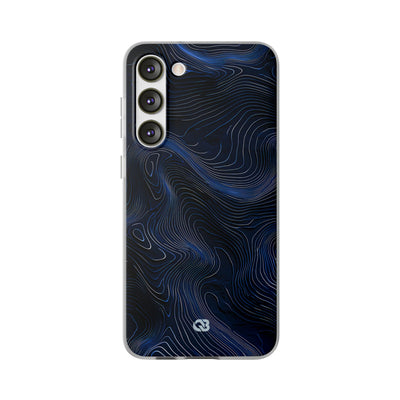 Blue Lite Phone Case for Samsung - Cobalt Contour Ridge