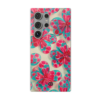 Lucite Jelly Bloom · Lite Phone Case for Samsung · Pink