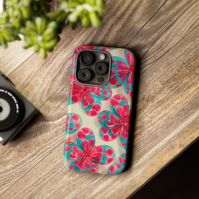 Lucite Jelly Bloom · Tough Phone Case for iPhone · Pink