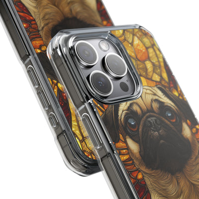 Amber Pug Divinity · Impact Phone Case for iPhone · Magsafe