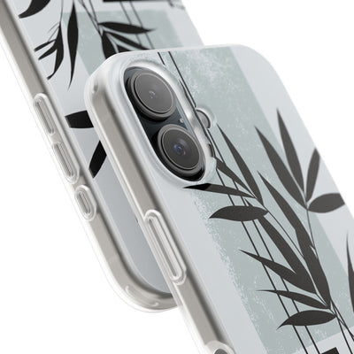 Grey Lite Phone Case for iPhone - Sage Bamboo Noir