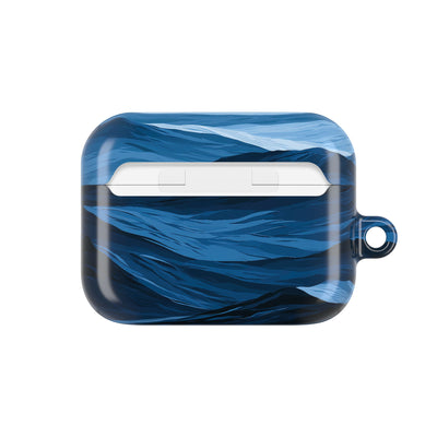 Azure Ridge Horizon · Hard Case for AirPods & AirPods Pro · Blue