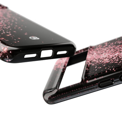 Rose Digital Cascade · Tough Phone Case for Pixel ·  Pink